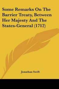 Some Remarks on the Barrier Treaty, between Her Majesty and the States-General (1712)