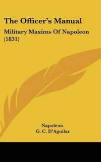 The Officer's Manual : Military Maxims of Napoleon (1831)