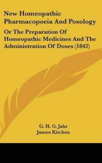 New Homeopathic Pharmacopoeia and Posology : Or the Preparation of Homeopathic Medicines and the Administration of Doses (1842)