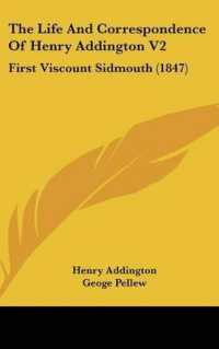 The Life and Correspondence of Henry Addington V2 : First Viscount Sidmouth (1847)