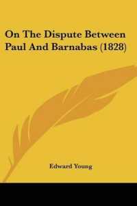 On the Dispute between Paul and Barnabas (1828)