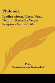 Philonea : Inedita Altera, Altera Nunc Demum Recte Ex Vetere Scriptura Eruta (1868)