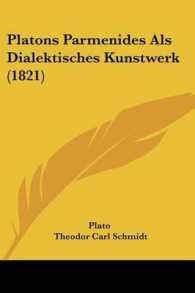 Platons Parmenides Als Dialektisches Kunstwerk (1821)