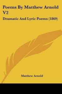 Poems by Matthew Arnold V2 : Dramatic and Lyric Poems (1869)