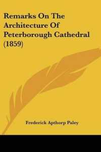 Remarks on the Architecture of Peterborough Cathedral (1859)
