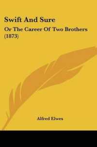 Swift and Sure : Or the Career of Two Brothers (1873)