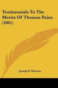 Testimonials to the Merits of Thomas Paine (1861)