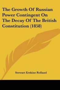 The Growth of Russian Power Contingent on the Decay of the British Constitution (1858)