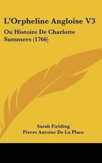 L'Orpheline Angloise V3 : Ou Histoire De Charlotte Summers (1766)