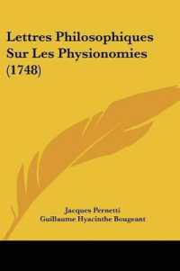 Lettres Philosophiques Sur Les Physionomies (1748)