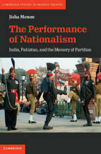 The Performance of Nationalism : India, Pakistan, and the Memory of Partition (Cambridge Studies in Modern Theatre)