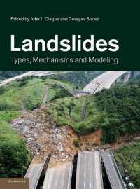 地滑りの科学<br>Landslides : Types, Mechanisms and Modeling