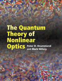 非線形光学の量子論<br>The Quantum Theory of Nonlinear Optics
