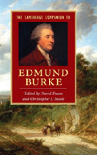 ケンブリッジ版　バーク必携<br>The Cambridge Companion to Edmund Burke (Cambridge Companions to Literature)