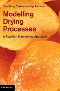 Modelling Drying Processes : A Reaction Engineering Approach