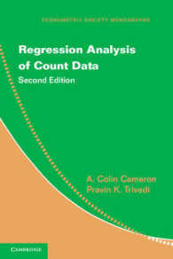 カウントデータの回帰分析（第２版）<br>Regression Analysis of Count Data (Econometric Society Monographs) （2ND）