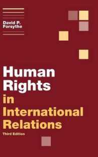 国際関係における人権（第３版）<br>Human Rights in International Relations (Themes in International Relations) （3TH）