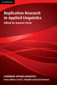 Replication Research in Applied Linguistics Hardback