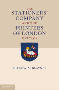The Stationers' Company and the Printers of London， 1501-1557 2 Volume Hardback Set