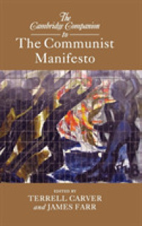 ケンブリッジ版　『共産党宣言』必携<br>The Cambridge Companion to the Communist Manifesto (Cambridge Companions to Philosophy)
