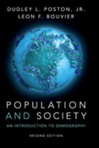 人口社会学入門（第２版）<br>Population and Society （2ND）