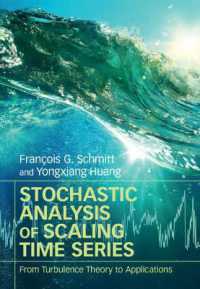 Stochastic Analysis of Scaling Time Series : From Turbulence Theory to Applications