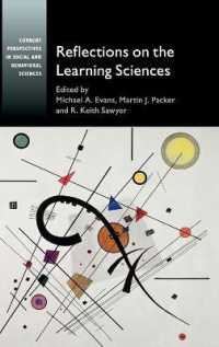 Reflections on the Learning Sciences (Current Perspectives in Social and Behavioral Sciences)