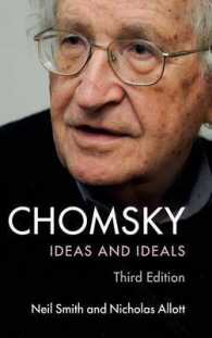 チョムスキー（第３版）<br>Chomsky : Ideas and Ideals （3RD）