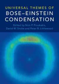 ボース＝アインシュタイン凝縮の普遍性と各分野の最前線<br>Universal Themes of Bose-Einstein Condensation