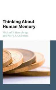 Thinking about Human Memory