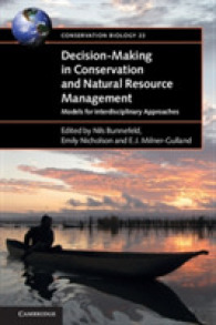 Decision-Making in Conservation and Natural Resource Management : Models for Interdisciplinary Approaches (Conservation Biology)