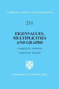 Eigenvalues, Multiplicities and Graphs (Cambridge Tracts in Mathematics)