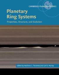 Planetary Ring Systems : Properties, Structure, and Evolution (Cambridge Planetary Science)