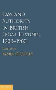 英国法史における法と権威：1200-1900年<br>Law and Authority in British Legal History, 1200-1900