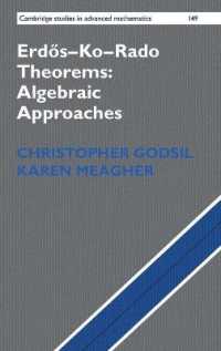 Erdõs-Ko-Rado Theorems: Algebraic Approaches (Cambridge Studies in Advanced Mathematics)