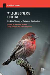 Wildlife Disease Ecology : Linking Theory to Data and Application (Ecological Reviews)