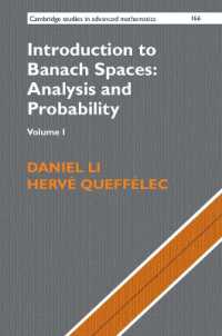 Introduction to Banach Spaces: Analysis and Probability: Volume 1 (Cambridge Studies in Advanced Mathematics)