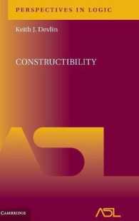 Constructibility (Perspectives in Logic)