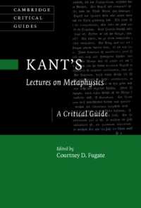 Kant's Lectures on Metaphysics : A Critical Guide (Cambridge Critical Guides)