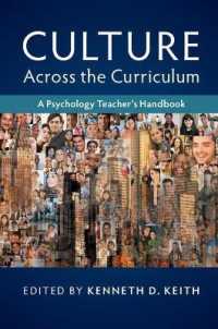 Culture across the Curriculum : A Psychology Teacher's Handbook (Culture and Psychology)