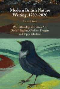 近現代英国のネイチャーライティング1789-2020年<br>Modern British Nature Writing, 1789-2020 : Land Lines