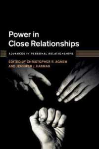 Power in Close Relationships (Advances in Personal Relationships)