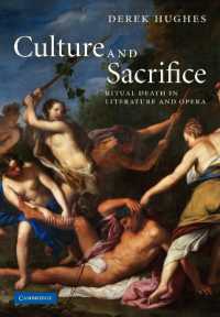 Culture and Sacrifice : Ritual Death in Literature and Opera
