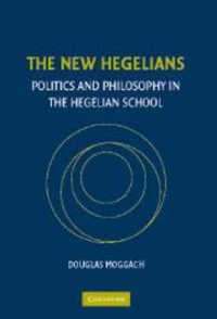 The New Hegelians : Politics and Philosophy in the Hegelian School