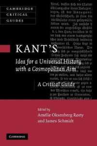 Kant's Idea for a Universal History with a Cosmopolitan Aim (Cambridge Critical Guides)