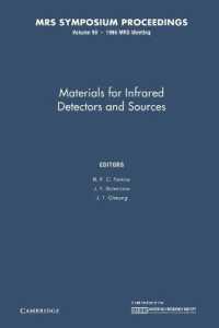 Materials for Infrared Detectors and Sources: Volume 90 (Mrs Proceedings)