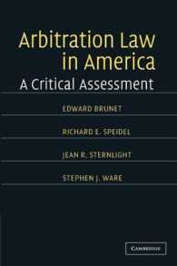 Arbitration Law in America : A Critical Assessment