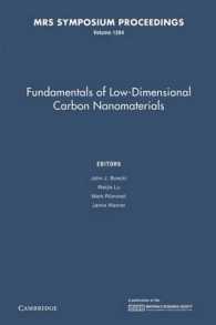 Fundamentals of Low-Dimensional Carbon Nanomaterials: Volume 1284 (Mrs Proceedings)