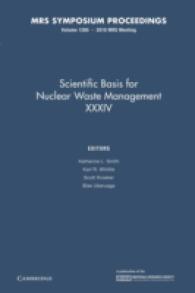 Scientific Basis for Nuclear Waste Management Xxxiv (Mrs Proceedings)