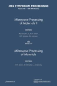 Microwave Processing of Materials II (Mrs Proceedings)